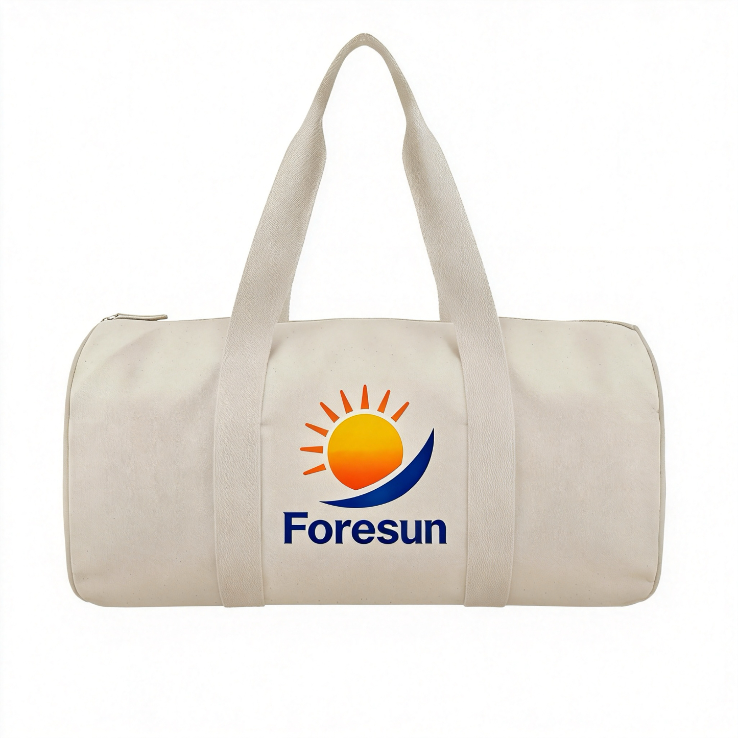 Unisex Cotton Canvas Tote Duffel Bag Customized Logo Fashionable Wholesale Gym Sport & Travel Tote Bag