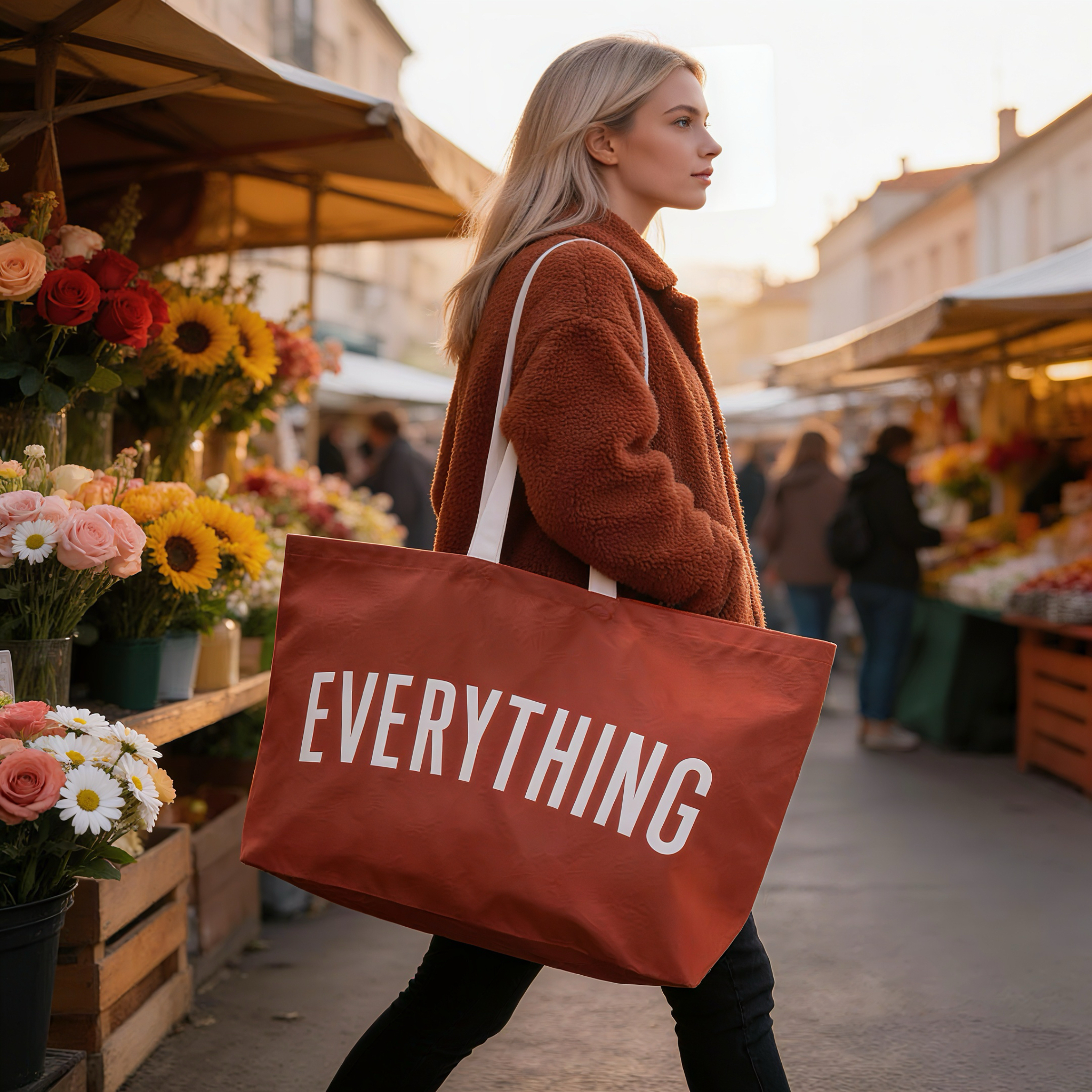 Wholesale Eco Recycled Customized Logo Cotton Canvas Tote Bags Grocery Tote Shopping bag