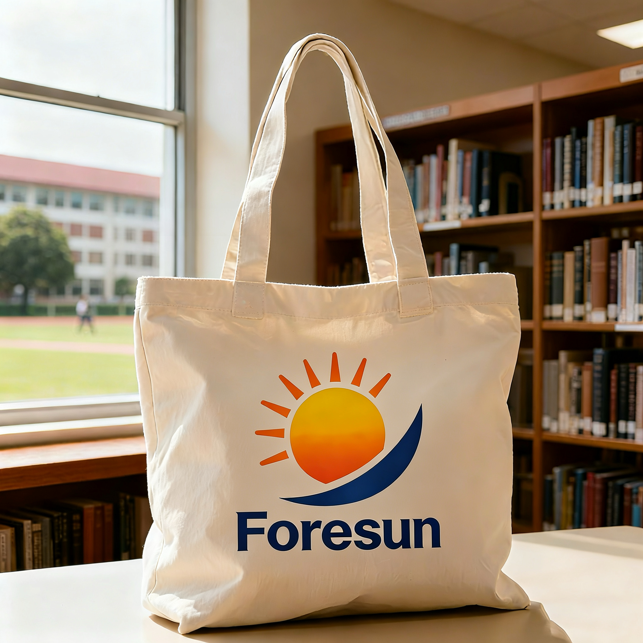 Wholesale Eco Recycled Customized Logo Cotton Canvas Tote Bags Grocery Tote Shopping bag