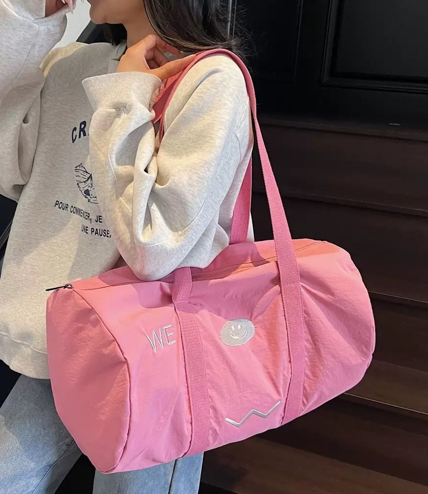Unisex Cotton Canvas Tote Duffel Bag Customized Logo Fashionable Wholesale Gym Sport & Travel Tote Bag