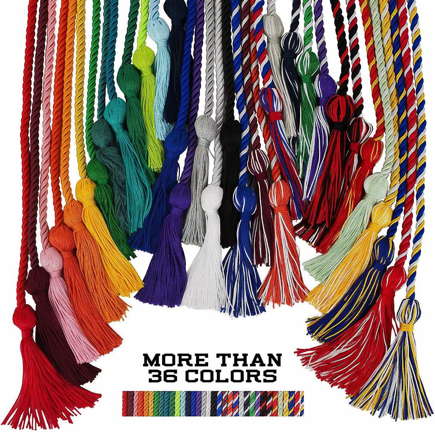 Factory Direct Supply Luxury Graduation Honor Cord Tassel For University Graduation Ceremony
