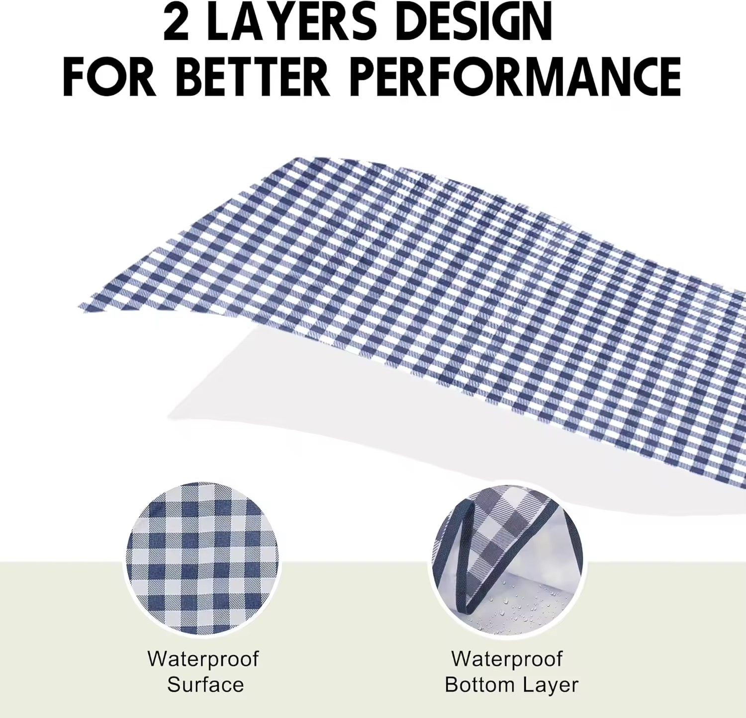 Customized Camping Blanket Beach Picnic Mat Sandproof Waterproof Outdoor Blanket For Traveling