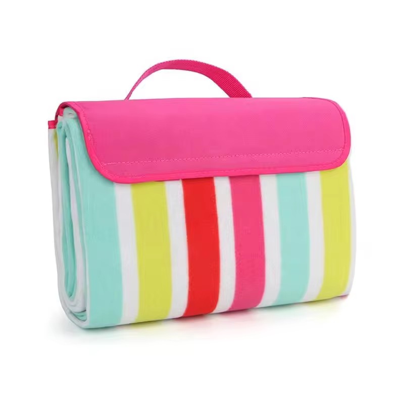 Customized Camping Blanket Beach Picnic Mat Sandproof Waterproof Outdoor Blanket For Traveling