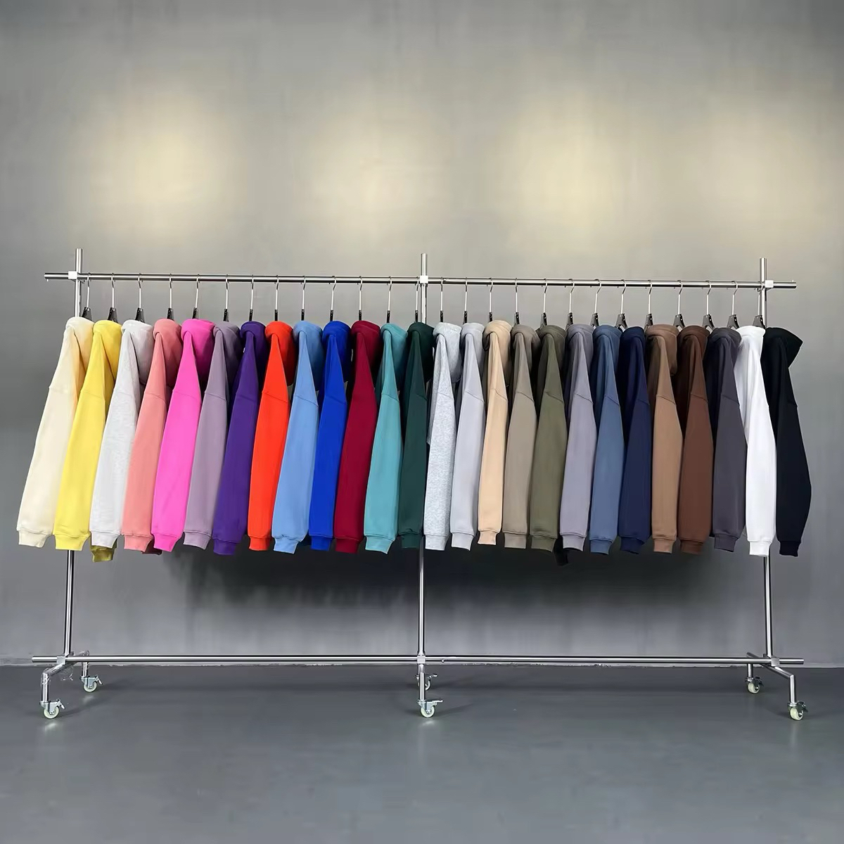 Wholesale Unisex Customized Logo Heavyweight Hoodies Sweatshirts