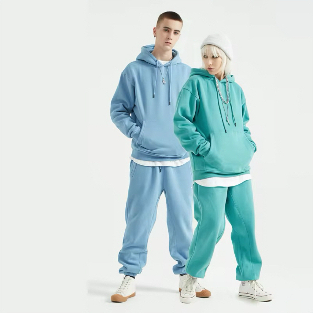 Wholesale Unisex Customized Logo Heavyweight Hoodies Sweatshirts