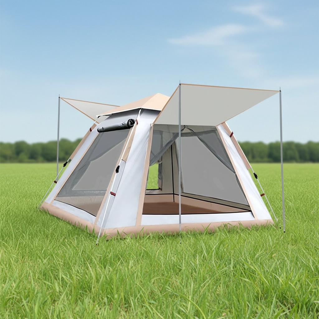 Customized Foldable Oversized Rainproof Automatic Camping Tent Waterproof Portable Shelter Outdoor Tent