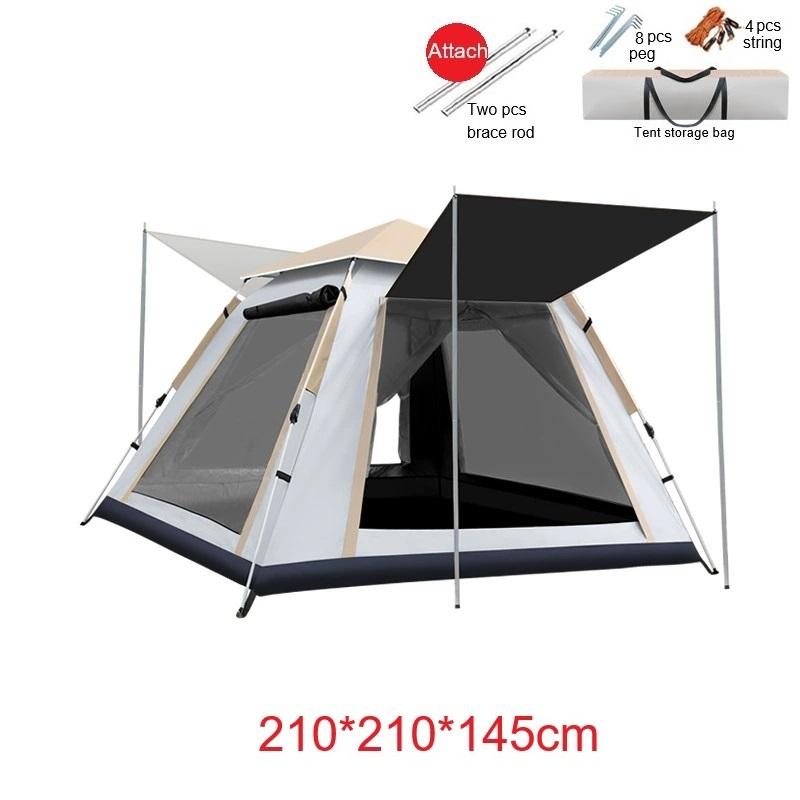 Customized Foldable Oversized Rainproof Automatic Camping Tent Waterproof Portable Shelter Outdoor Tent