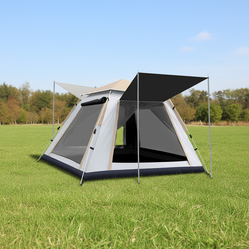 Customized Foldable Oversized Rainproof Automatic Camping Tent Waterproof Portable Shelter Outdoor Tent