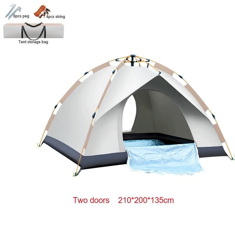 Customized Foldable Oversized Rainproof Automatic Camping Tent Waterproof Portable Shelter Outdoor Tent